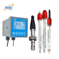 Analyseur de pH industriel 4-20 mA RS485 en ligne pour les tests de qualité de l'eau WTP, fonctionnalités ORP/EC/TDS/Salinité, pH-mètre industriel OEM