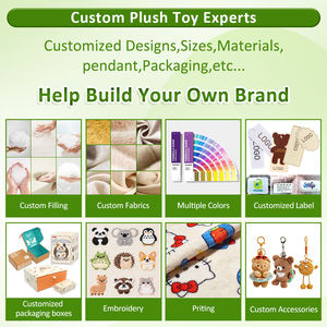 Peluche d'animal tendance pour enfants, jouet doux et câlin, adorable canard en peluche, jouets d'animaux en peluche personnalisés, petits canards en peluche - Product Image 5