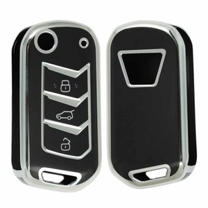 La coque de clé de voiture transfrontalière la plus vendue par Huanyue convient aux coques de clé Mahindra kuv100 e8 e9. - Product Image 2
