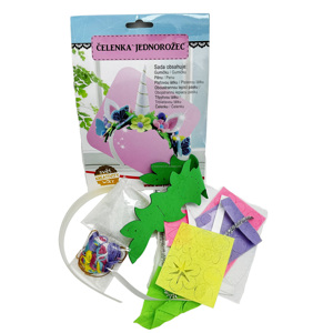 Bandeaux floraux mignons pour Halloween, <span class=keywords><strong>licorne</strong></span> scintillante en EVA, pour costumes cosplay et décorations de fête de princesse, DIY pour filles - Product Image 1