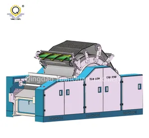 Reasonable Price Double Cylinder Double Doffer Carding Machine for Cotton Fabric from China Sale America African Power Time Type