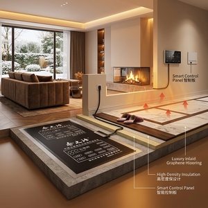 Système de chauffage au sol électrique |   Entretien zéro et certifié CE |   Solution de chauffage intérieur à économie d'énergie - Product Image 6