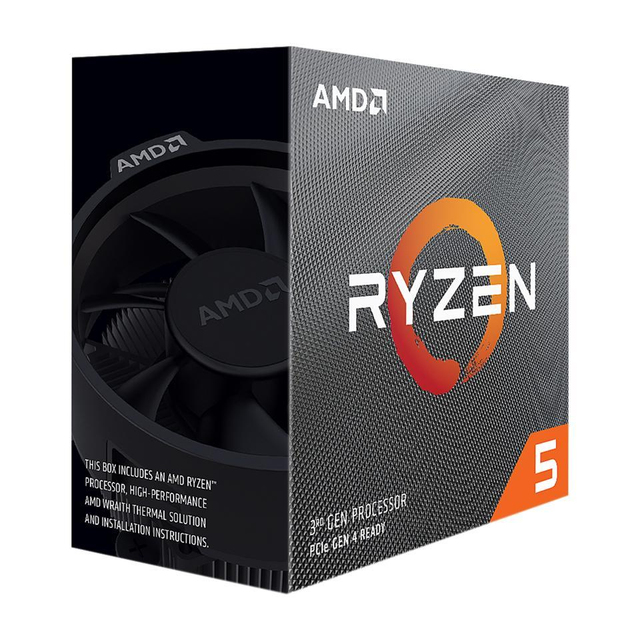 For for 5 3600 6-Core 12-Thread Unlocked AM4 Desktop Processor New with Wraith Stealth Cooler