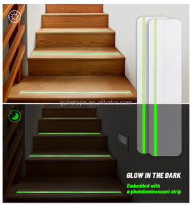 Tracciata antiscivolo da 30 "X 4" con bagliore nella striscia scura, nastro antiscivolo con nastro adesivo alto Non antiscivolo - Product Image 5