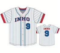 Maillot de baseball personnalisé, uniforme de match respirant en polyester anti-humidité, vente en gros pour jeunes et adultes avec short et logo