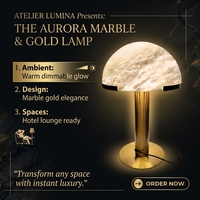Lampe de table LED en marbre naturel de luxe, abat-jour en forme de dôme, lampe de chevet pour chambre à coucher, salon