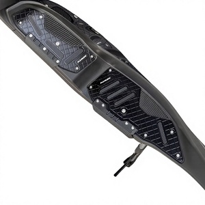 Aluminum Alloy Foot Pegs for 2020-2024 Yamaha NMAX155, NMAX Footboards, Non-Slip Foot <b>Mats</b> - Product Image 3