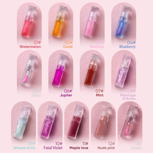 Matériau interne personnalisable Commerce extérieur transfrontalier Petite taille Baume à lèvres Goutte d'eau transparente Tube carré <span class=keywords><strong>Miel</strong></span> neutre - Product Image 3