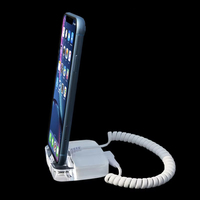 Support d'alarme de sécurité pour téléphone portable, support d'affichage antivol, matériau ABS durable pour les lieux publics, les magasins de détail