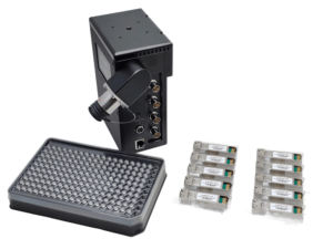 12G SDI SFP modulo 4K Video SFP adatto per Blackmagic <span class=keywords><strong>BMD</strong></span>, Yellobrik, di alta qualità, monomodale, fibra singola, 10km - Product Image 2