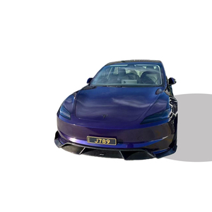 Kit de carrocería para Tesla Modelo <span class=keywords><strong>3</strong></span> Highland CMST diseño fibra de carbono labio delantero difusor trasero faldones laterales alerón de maletero esquina trasera - Product Image 2