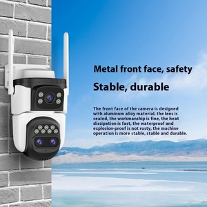 Cámaras de seguridad para exteriores con vistas duales de fábrica WIFI <span class=keywords><strong>Smart</strong></span> Home 10X Zoom Dome Bullet Linkage Monitoreo Solar CCTV PTZ - Product Image 4