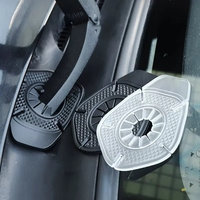 2 protections anti-bruit en silicone pour bras d'essuie-glace de voiture, manchons anti-poussière, accessoires de prévention des débris