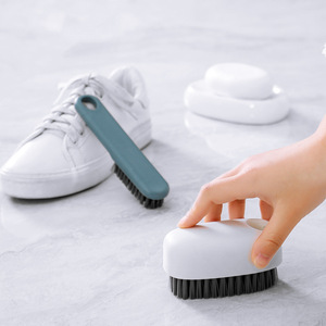 Laundry Brush Nylon Soft Bristles Shoe Cleaning With Handle For Clothes And Shoes - Product Image 2