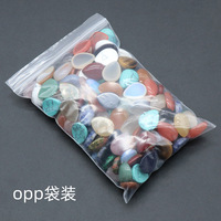 Cabochon en cristal naturel en forme de goutte d'eau 15x20mm, pierre précieuse à dos plat en dôme unique pour la création de bagues et de montures DIY