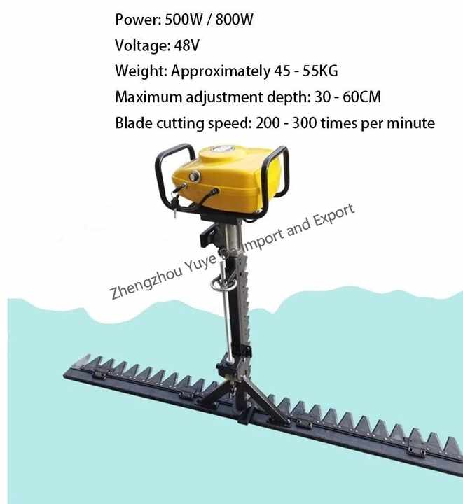 Electric Underwater Reed Grass Harvester Mower Product Category ...