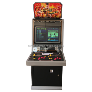Professionele Leverancier Rechtop 32 Inch 2 Spelers Staan Klassieke Retro Vechten Arcade Video Game Machine En Machines - Product Image 4