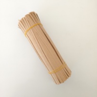 Attaches en papier kraft Fanxing imperméables, revêtues, largeur 4 mm, longueur 10 cm, pour la fermeture des sacs de pain et d'aliments frais, emballage