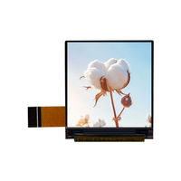 Layar LCD TFT 1.3 Inci 240X240 4SPI ST7789P3 Driver Biasanya Hitam -20-70C untuk Penguji Baterai Presisi Tinggi CNC Cerdas