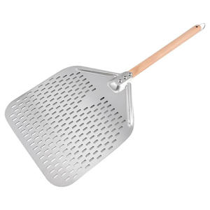 Pala para Pizza Premium Desmontable de Acero Inoxidable 430 Perforada, Plegable, para Horno, Herramienta para Girar Pasteles y Repostería - Product Image 5
