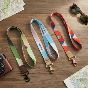 Cordini in Pelle Personalizzati di Alta Qualità, Cordini in Poliestere su Misura con Fibbia per Scuola, Ufficio, Eventi e Promozioni - Product Image 4