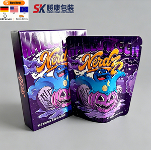 ถุงซิปล็อคแบบตั้งได้ชนิดใช้แล้วทิ้ง ผลิตตามสั่ง วัสดุไมลาร์ เกรดสำหรับอาหาร ลายโฮโลแกรม สำหรับบรรจุภัณฑ์มันฝรั่งทอด อาหารสัตว์เลี้ยง น้ำตาล พิมพ์ดิจิทัล - Product Image 1