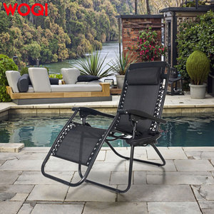 WOQI Nuova Sedia a Sdraio da Piscina Regolabile a Gravità Zero di Alta Qualità per Esterni con Robusto Telaio in Metallo Pieghevole - Product Image 5