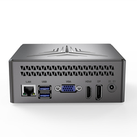 Factory Latest Mini Pc Computer JK01 Inte-l Ce-leron N5095/N4500 SO-DIMM DDR4*2 Colorful RGB SMART Win11 Industrial 8k Gaming Pc