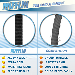 Porte-clés personnalisé en sublimation de haute qualité en soie noire tissée avec logo du Cambodge - Product Image 3