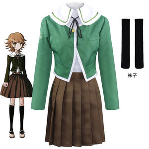 Disfraz de Cosplay de <span class=keywords><strong>Danganronpa</strong></span>, Mikan Tsumiki, Nanami Chiaki, Iruma Maki, Sonia Nevermind, Uniforme Escolar, Conjunto de Ropa y Peluca - Product Image 4
