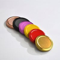 Couvercles métalliques pour bocaux en verre 30 #38 #43 #48 #53 #58 #63 #66 #70 #77 #82 #