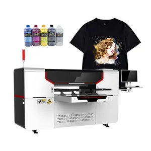 Imprimantes DTG 4 têtes I3200 avec imprimante DTG pour toute couleur en machine d'imprimante DTG 2024 Offre Spéciale