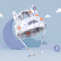 Casque de protection pour bébé en coton et éponge, le casque de sommeil pour bébé le plus populaire, casque réglable pour la tête du bébé