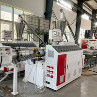 Machine à tuyaux d'eau pour la production de tuyaux en PVC pour puits de forage de puits faisant des machines en ligne