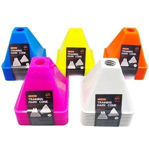 Quadrilateral Emblem Disc Obstacle Football Training Emblem Disc <b>square</b> Pyramid Obstacle Bucket Cone - Product Image 1