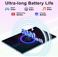 Tablet Android Super Murah 10.1 inci 12+512GB OEM Kualitas Bagus Dual Sim Card 5G Android 13.0 Octa-core Tablet Bisnis