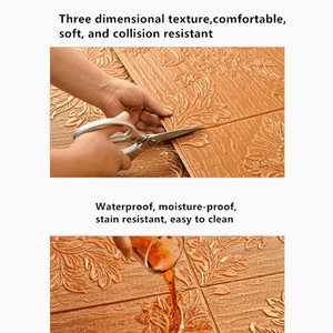 Adesivo Decorativo per Battiscopa, Impermeabile, Effetto Piastrelle, per Bagno, Davanzale e Decorazione Base Pavimento - Product Image 3