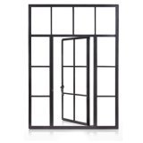 Diseño de puertas y ventanas de acero, precio más bajo