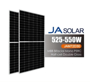 JA Mono Panel Solar De Paneles Solares 132 Cell 500W a <span class=keywords><strong>550</strong></span> W 500 <span class=keywords><strong>550</strong></span> Watt TOPCON Panel solar monocristalino Precio - Product Image 3