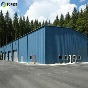 Nave Industrial Modular Compleja, Aislada, Compatible con Paneles Solares, Resistente al Viento, para Logística Textil, Diseño ODM - Product Image 1