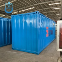 Station d'épuration compacte de 100 m³/jour pour le traitement des eaux usées de la transformation des produits de la mer, traitement de la saumure, anti-corrosion au Maroc