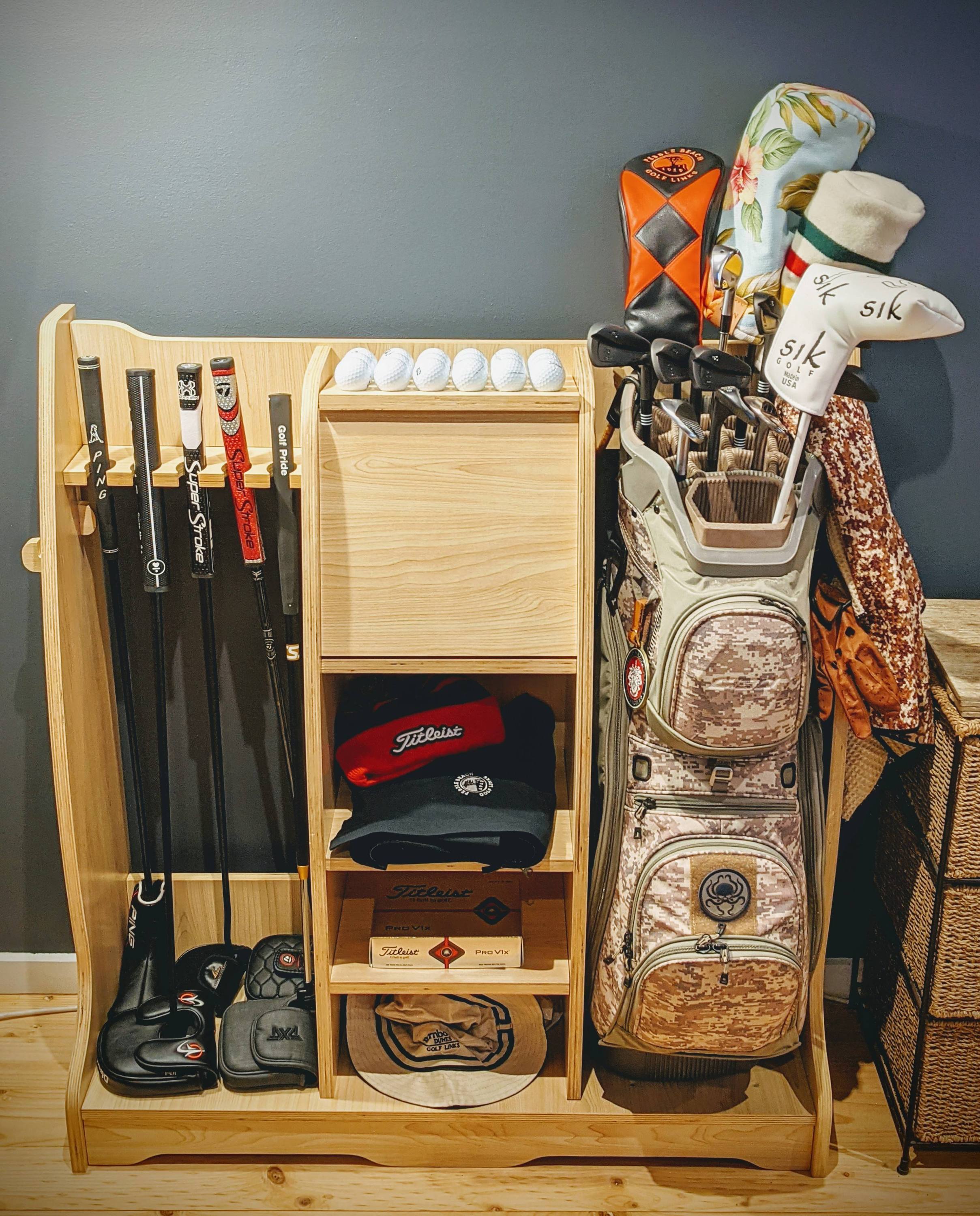 Apache Custom Single-Side Golf Display Stand for Sports Stores& Golf Retail & Shelves for Golf Courses — view 5