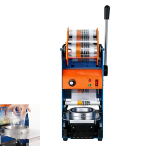 Dispositivo Sellador de Vasos Semiautomático Pequeño para Bebidas de Té con Leche y Burbujas, Sellador Portátil de Vasos de Plástico y Papel - Product Image 6