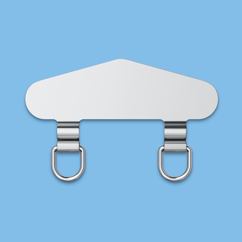 Forme de parapluie mode argent