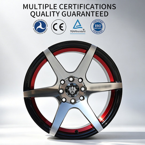 Jantes FLowtone BB <span class=keywords><strong>Sport</strong></span> 4x100 à rayons, jantes en alliage bicolores concaves 4x114.3 ET0 pour Civic, Fit, RAV4, Avalon - Product Image 4