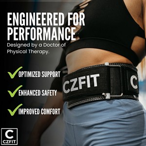 Ceinture de musculation en néoprène avec coussin lombaire épaissi, boucle en acier, imperméable, ceinture de musculation personnalisée pour l'entraînement - Product Image 4