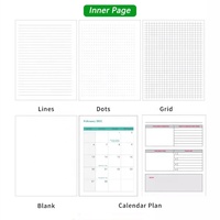 Carnet de notes en cuir PU personnalisé A5 B6 avec sangle élastique, logo imprimé, pour bureau, journal intime, bloc-notes