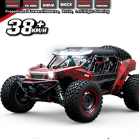 Camion RC 4x4 à l'échelle 1/16, drift, crawler, RTR, 38 km/h, moteur à balais, avec télécommande et câble USB