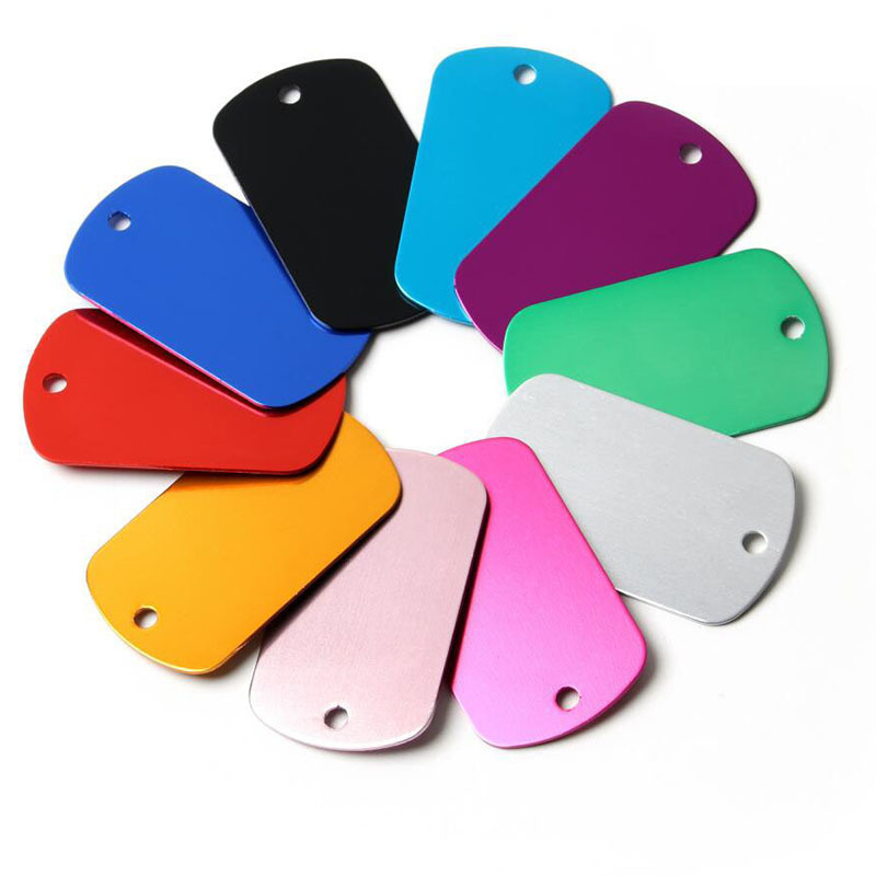 Дешевые, низкие, минимальный заказ, идентификационные бирки для домашних животных, подвеска с именем, Пустые бирки для собак, персонализированные, индивидуальные бирки для собак