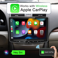 Radio Mobil Android 10.1 Inci Layar Putar Android 1 Din, Mendukung Carplay, Autoradio, Tombol Putar, Pemutar Multimedia, GPS